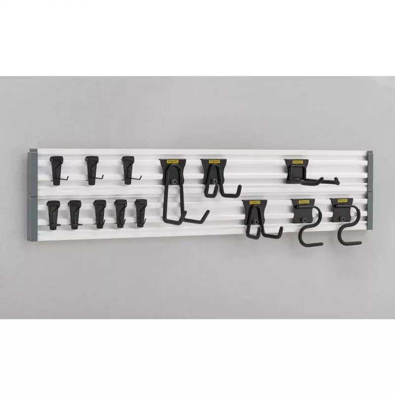 Stanley STST22000-1 scaffale porta attrezzi da giardino a parete in acciaio