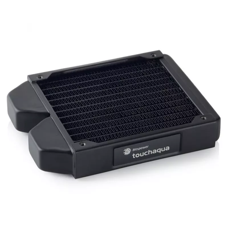 Radiatore 120mm BitsPower Tarasque BPTA-NLSS120-F2PB – radiatore sottile per una ventola da 120 mm