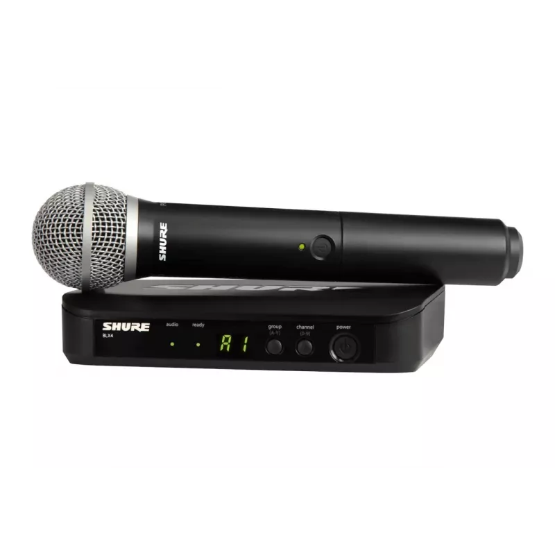 Shure BLX24E/PG58-H8E - sistema vocale wireless con microfono PG58