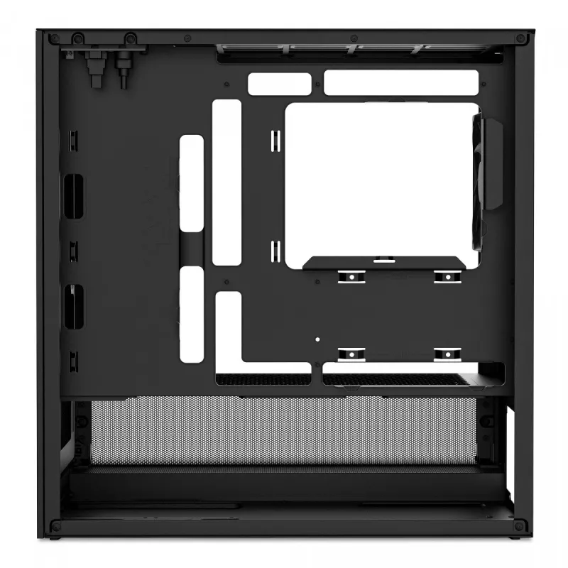 NZXT H3 Flow Micro ATX Airflow case - nero