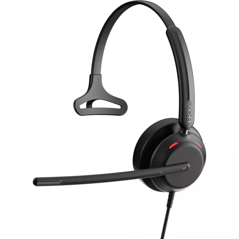 Epos IMPACT 730, headset mono, con filo, 3 microfoni digitali, tecnologia Super-Wideband