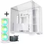 Lian Li O11 Vision Compact + TRYX PANORAMA SE ARGB Complete Liquid Cooling - bianco, 360 mm