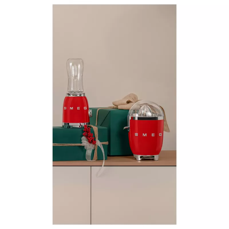 Spremiagrumi elettrico Smeg CJF11RDEU 70 W rosso acciaio inox