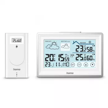 Stazione meteo digitale Hama 00222228 bianco batteria