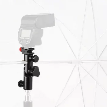 Walimex supporto in metallo per flash e ombrello (1017040)