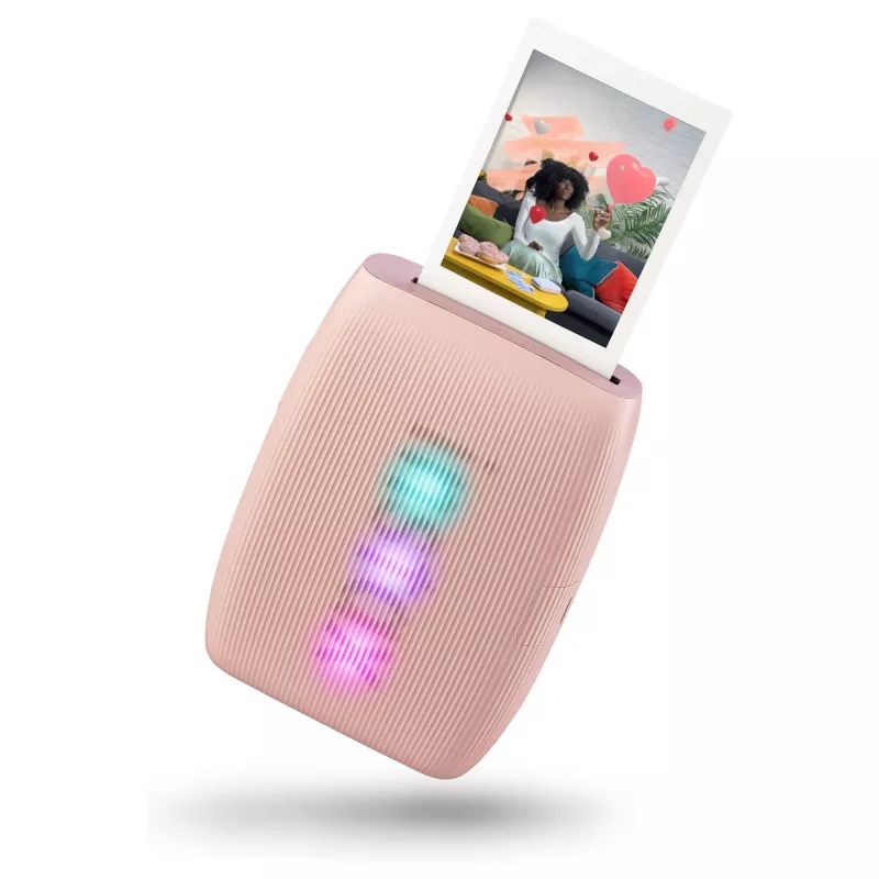 Stampante per foto Fujifilm Instax Mini Link 3 rosa Bluetooth stampante istantanea portatile