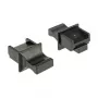 Coperchio di protezione per connettore femmina RJ-45 DeLOCK 64020 nero 10 pz.