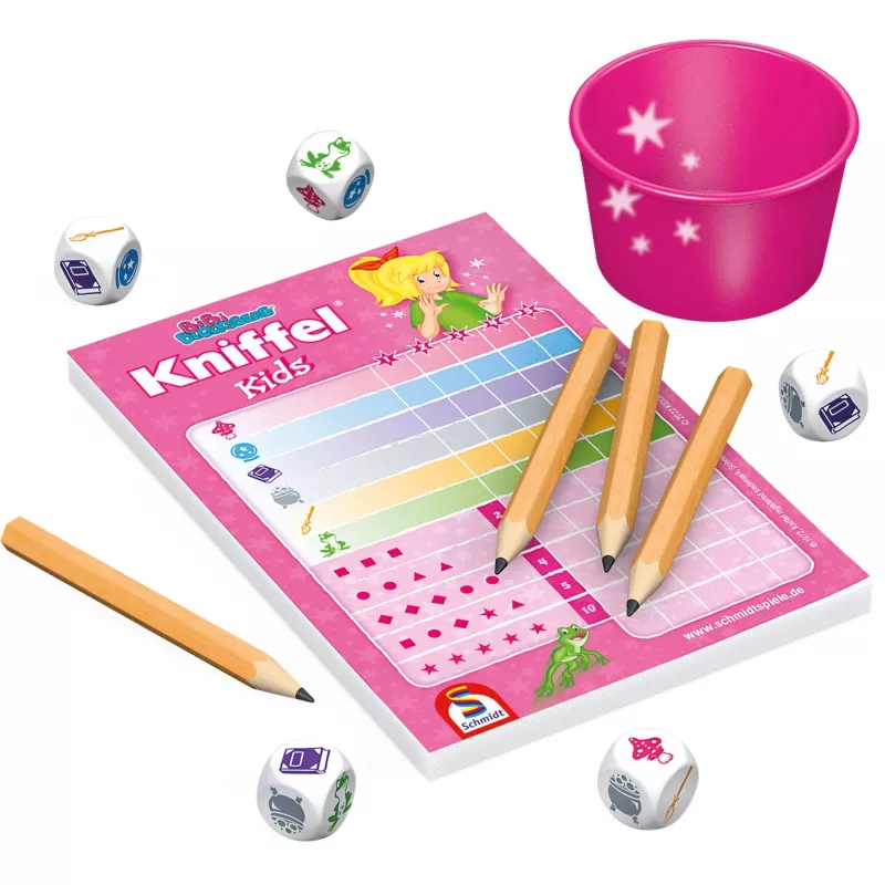 Bibi Blocksberg, Kniffel ® Kids, gioco di dadi