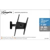 Vogels | Supporto da parete | MA3030-A1 | Full motion | 32-65 | Portata max. 25 kg | Nero