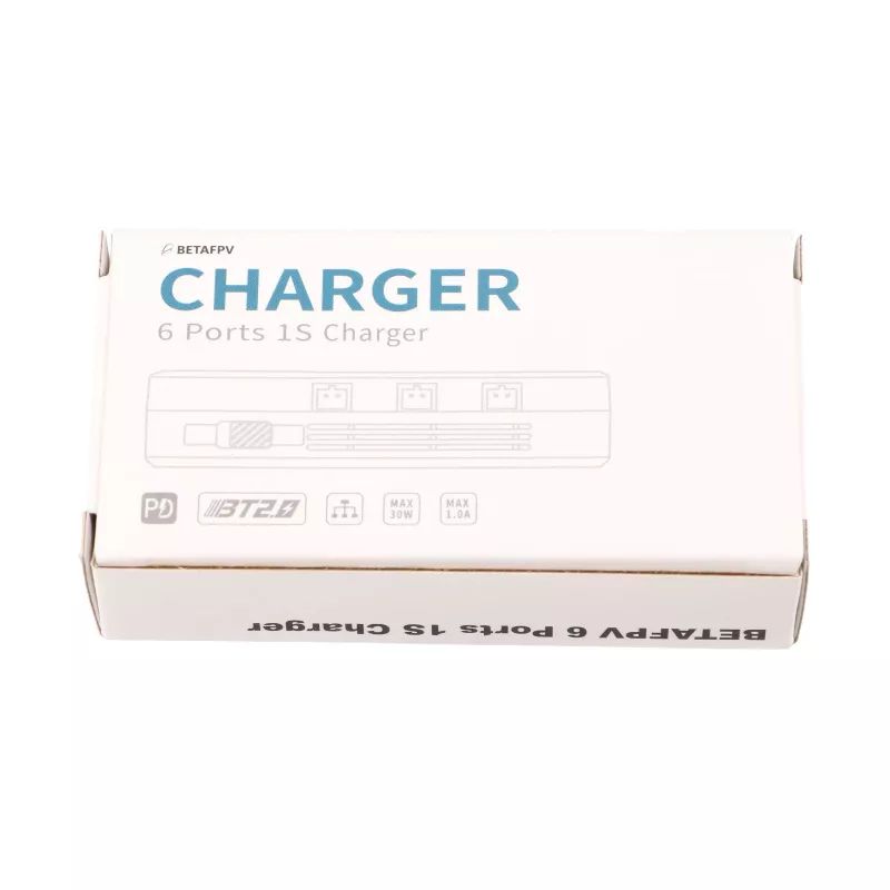 Caricabatterie BetaFPV 6 porte 1S per batterie droni