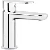 Rubinetto per lavabo Deante Alpinia BGA_020M – miscelatore monocomando da appoggio per lavabo in cromo