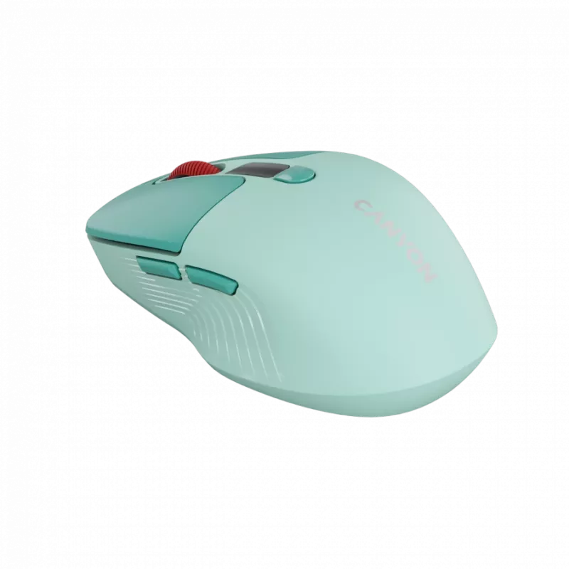 Canyon MW-26 – mouse ottico wireless 2in1 Bluetooth / 2,4 GHz – silenzioso – verde