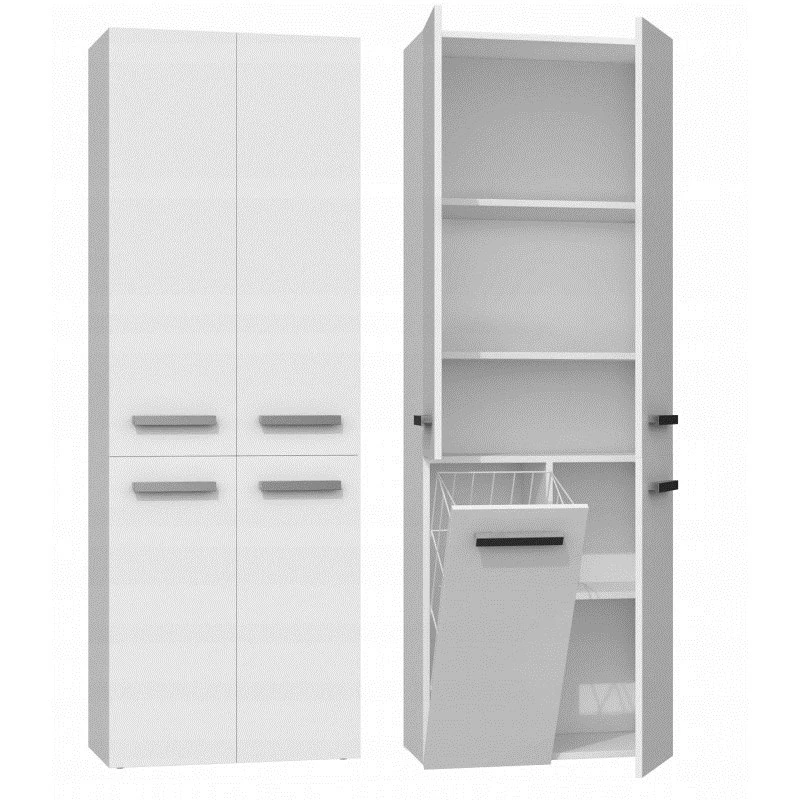 Mobile contenitore da bagno Topeshop NEL 1K DD BIEL