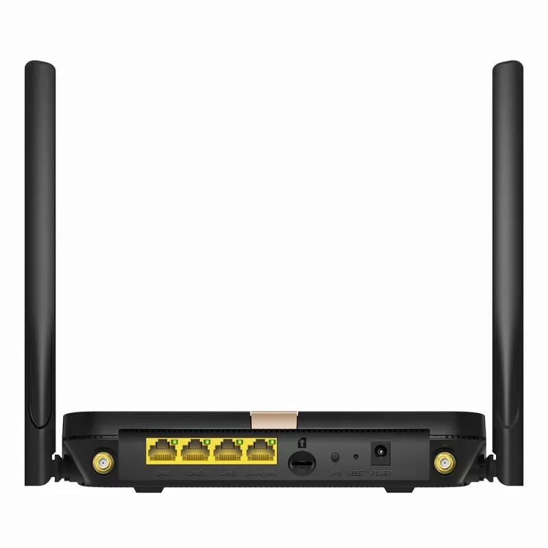 Cudy LT500D router wireless Fast Ethernet Dual-Band (2,4 GHz / 5 GHz) 4G nero