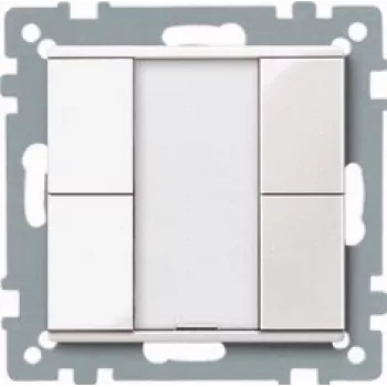 Interruttore elettrico Merten 627619 bianco (627619)
