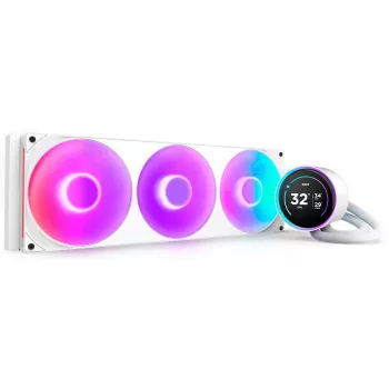 Kraken Elite 420 RGB 420 mm, raffreddamento a liquido bianco