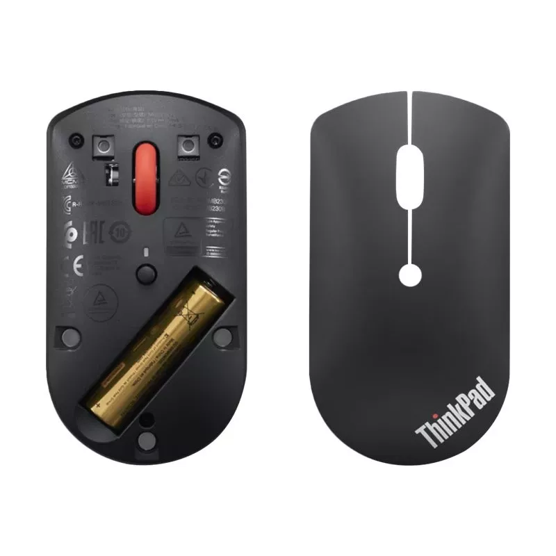 Mouse Lenovo 4Y50X88823 office ambidestro Bluetooth ottico 2400 DPI