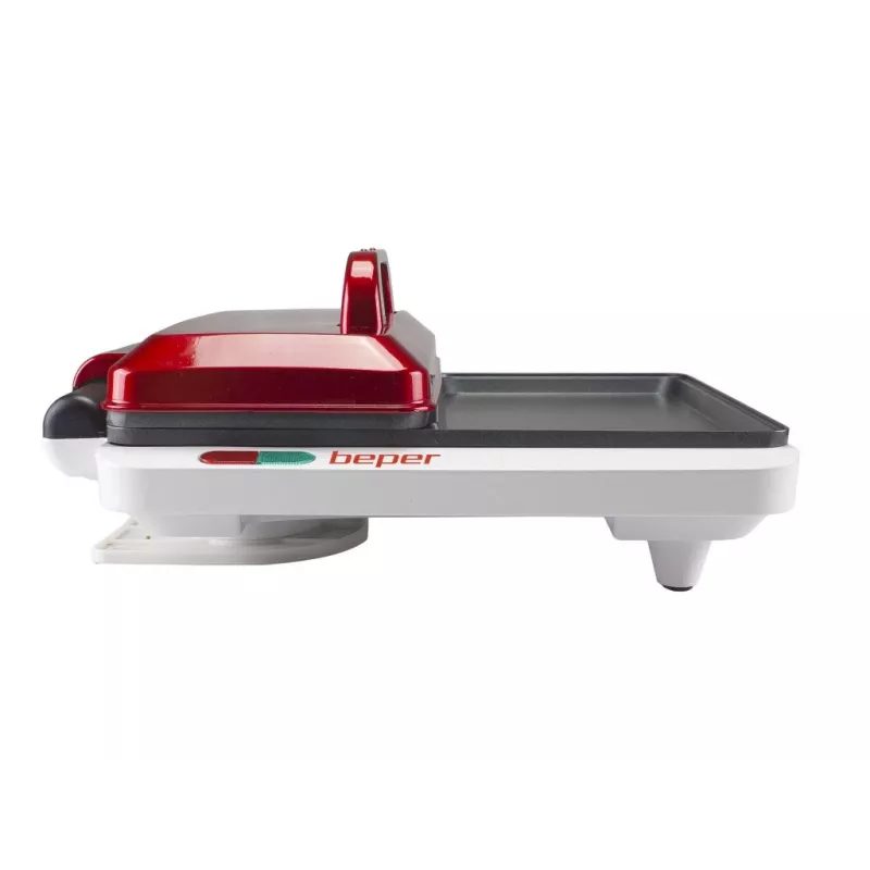 Beper P101CUD500 Party Line griglia elettrica con 4 piastre di cottura