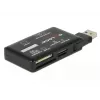 Lettore di schede DeLOCK SuperSpeed USB CF SD Micro SD MS M2 xD 5 Gbps