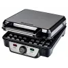 Macchina per waffle Ravanson GR-7030 — 4 waffle, 1100 W, piastre antiaderenti, termostato regolabile, manico che rimane freddo