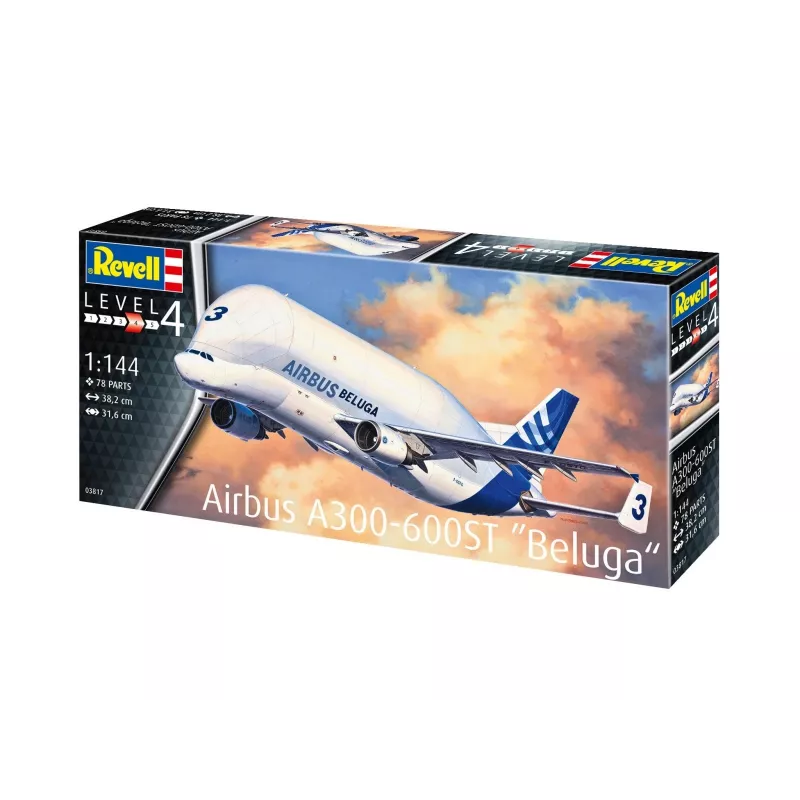Revell scala 1/144 Airbus A300-600 pc(s) Beluga kit di montaggio