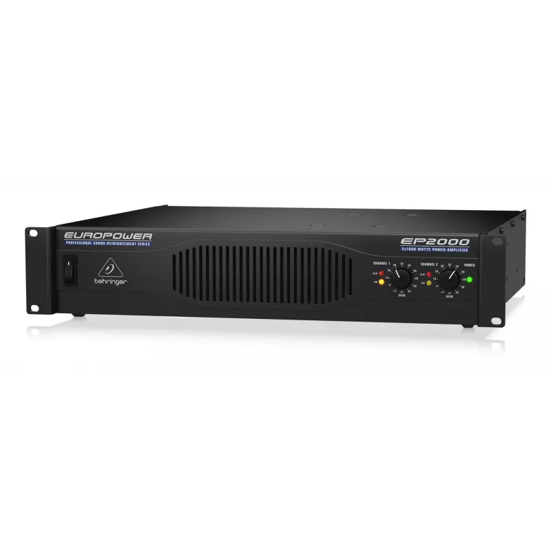 Behringer EP2000 amplificatore audio performance/palco nero