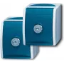 Busch Jaeger Accessorio alimentazione presa CEE 7/3 blu - grigio (2083-0-0816)