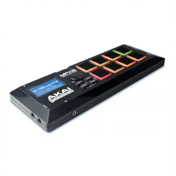 Controller DJ Akai MPX8 nero con ingresso cuffie 3,5 mm 5 V 1 A