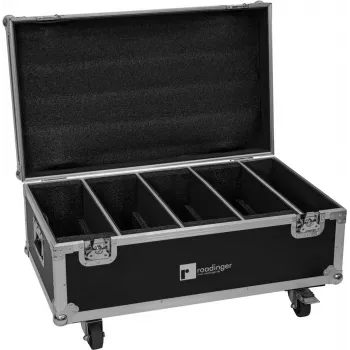Flightcase Roadinger 31005238 per 4× LED CLS-18 QCL RGB/WW