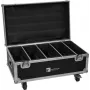 Flightcase Roadinger 31005238 per 4× LED CLS-18 QCL RGB/WW