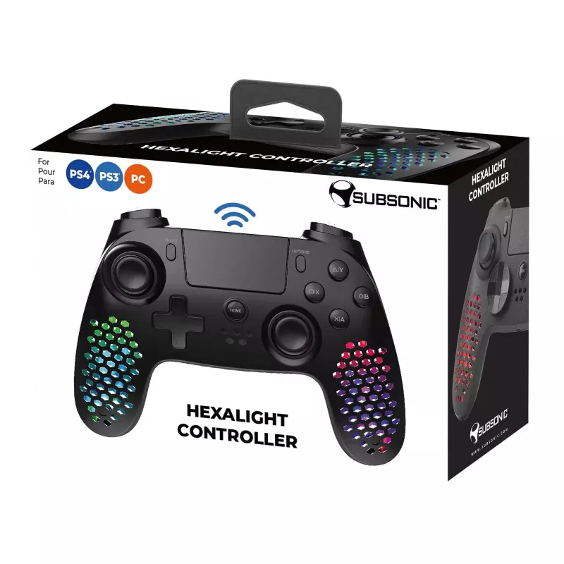 Gamepad Subsonic SA5654 nero Bluetooth USB PC PlayStation 4 3