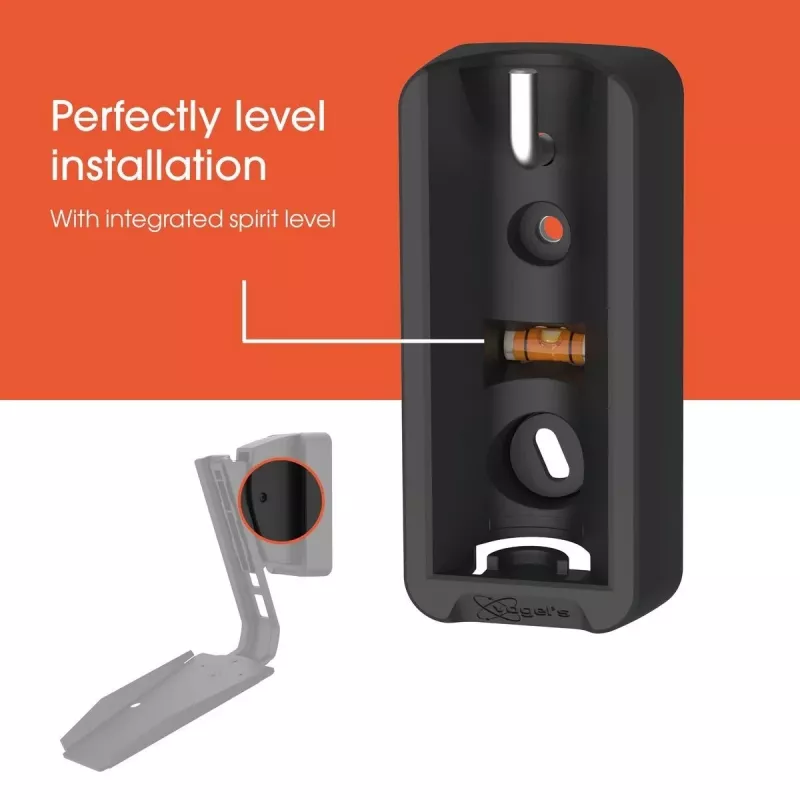 Supporto da parete Vogels | Supporto da parete per diffusore per Sonos Era 300 | Inclinabile, orientabile | Portata massima 7 kg | Nero