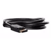 Cavo DisplayPort SAVIO CL-136, DisplayPort maschio-maschio, 2 m, DP 1.2, contatti dorati, nero