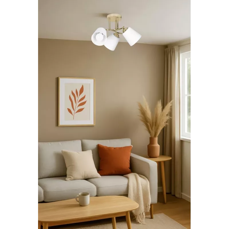 Activejet AJE-EMILY 3P GOLD E27 lampada a sospensione 3x40W