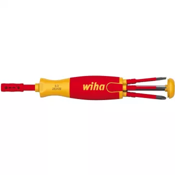 Cacciavite Wiha LiftUp 41158 con portabit integrato, modello SB283109022