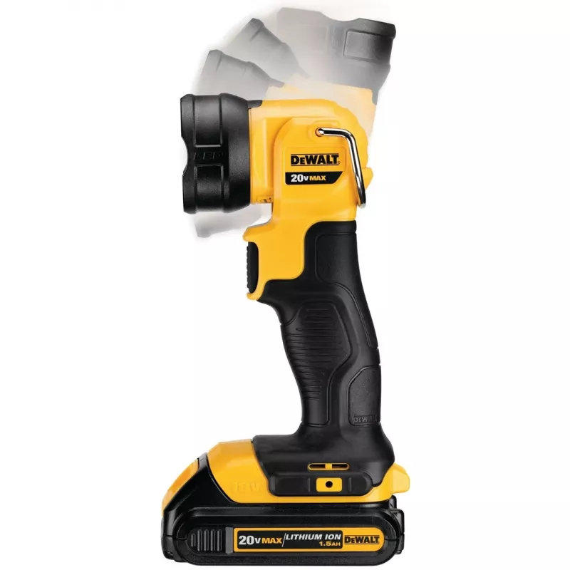 Dewalt 18V XR Li-Ion lampada LED orientabile a batteria - unità base