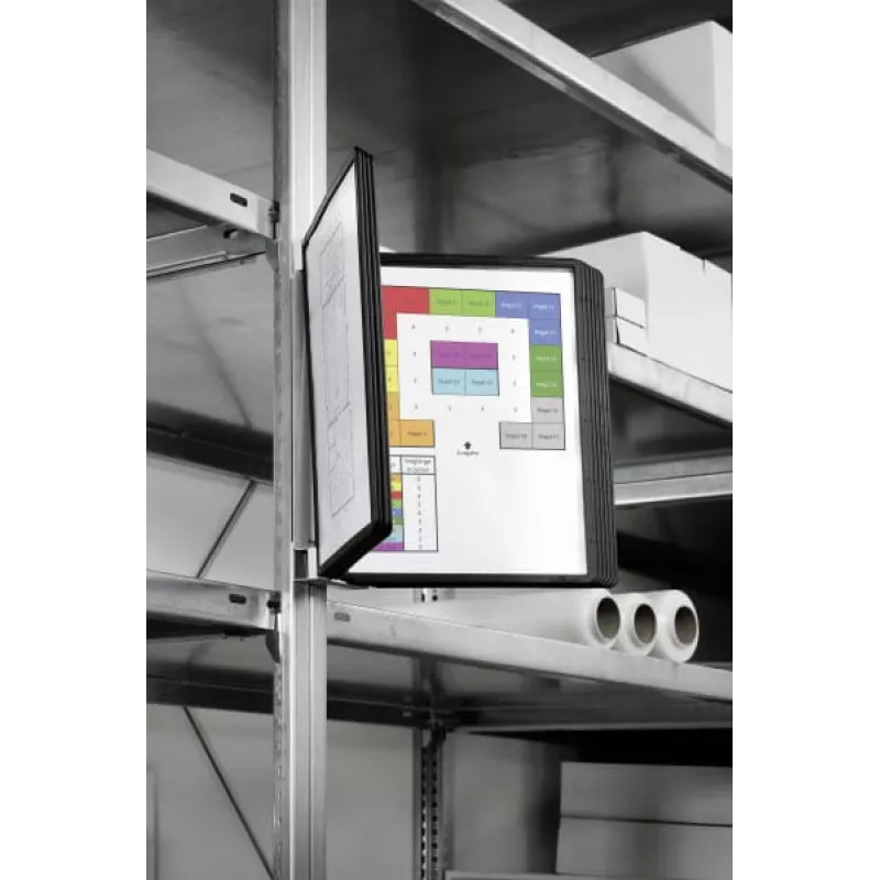 Carosello portadocumenti da parete verticale A4 Durable VARIO