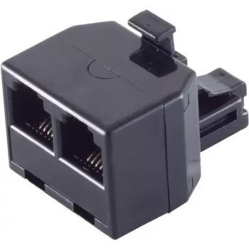 ShiverPeaks BS71230 adattatore telefonico, spina RJ-11 (6P4C) a 2x presa RJ-11