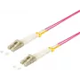 Cavo in fibra ottica S/CONN ShiverPeaks 77927/4 15 m LC viola