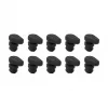 Delock 18305 Tasselli in gomma per il montaggio di SSD / moduli M.2, nero, 10 pz.