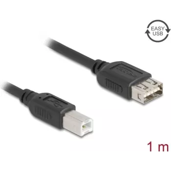 Cavo USB 2.0 DELOCK 81530 — 1 m, USB B su USB A, nero