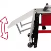 Einhell TE-TS 315 U 4340557 sega circolare da banco, 2200 W, lama 315 mm, profondità di taglio 85 mm, rosso/nero