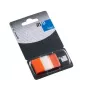 Indice in carta Global Notes, 25x43 mm, arancione, plastica (1x50) 0718-205