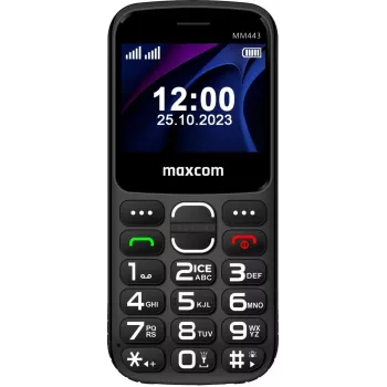 Maxcom Comfort MM443 S Nabjacou Stanicou ierna/nero