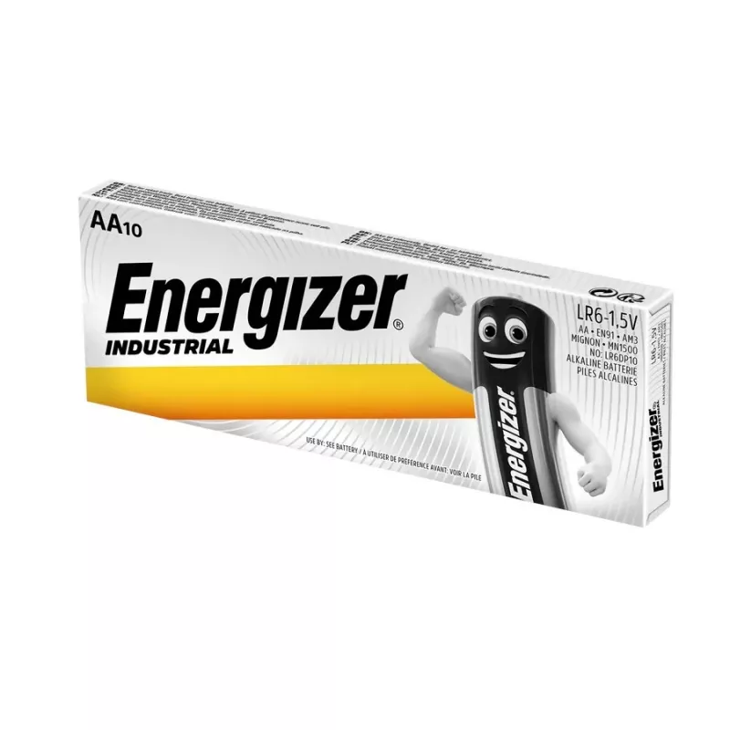Batterie alcaline Energizer Industrial AAA - 6 confezioni da 10 + 6 confezioni da 10 gratis