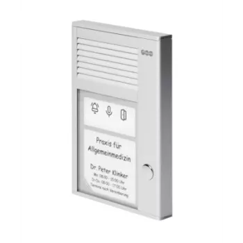 Auerswald TFS-Dialog 211 citofono da parete in alluminio cablato IP22