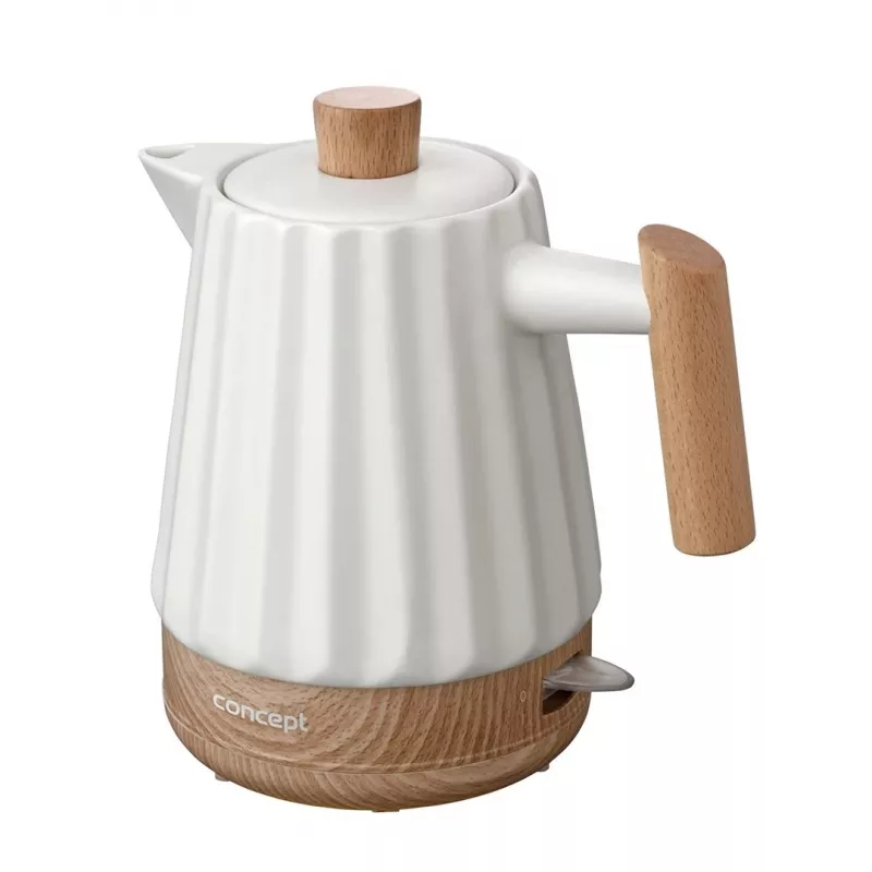 Concept RK0090 bollitore in ceramica 1,5 l bianco