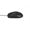 Mouse da ufficio con filo NATEC Ruff Plus USB Type-A, per destrorsi, 1200 DPI, 3 tasti, nero