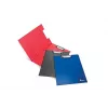 Portablocco con clip Forpus, pieghevole, A4, rosso