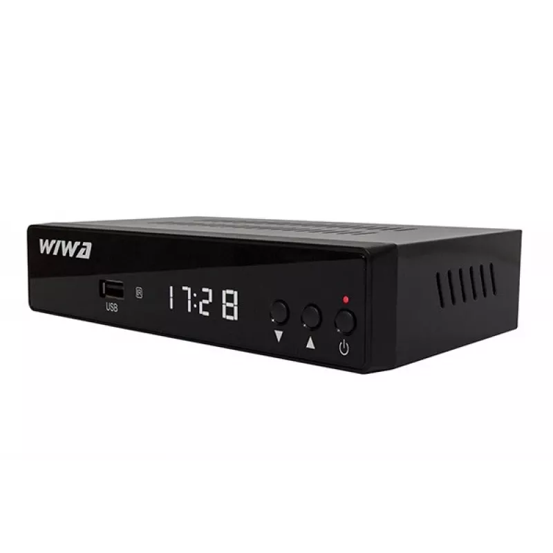 Ricevitore TV WIWA H.265 MAXX — sintonizzatore digitale DVB-T / DVB-T2 con supporto H.265 (HEVC)